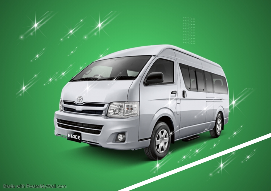 sewa mobil hiace commuter harga murah di cirebon