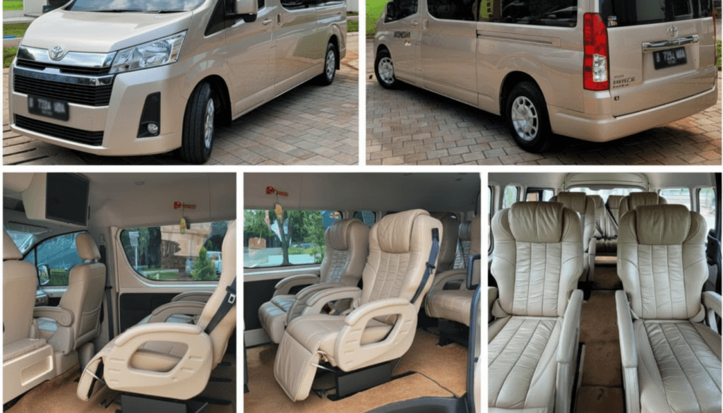 rental mobil hiace luxury di cirebon